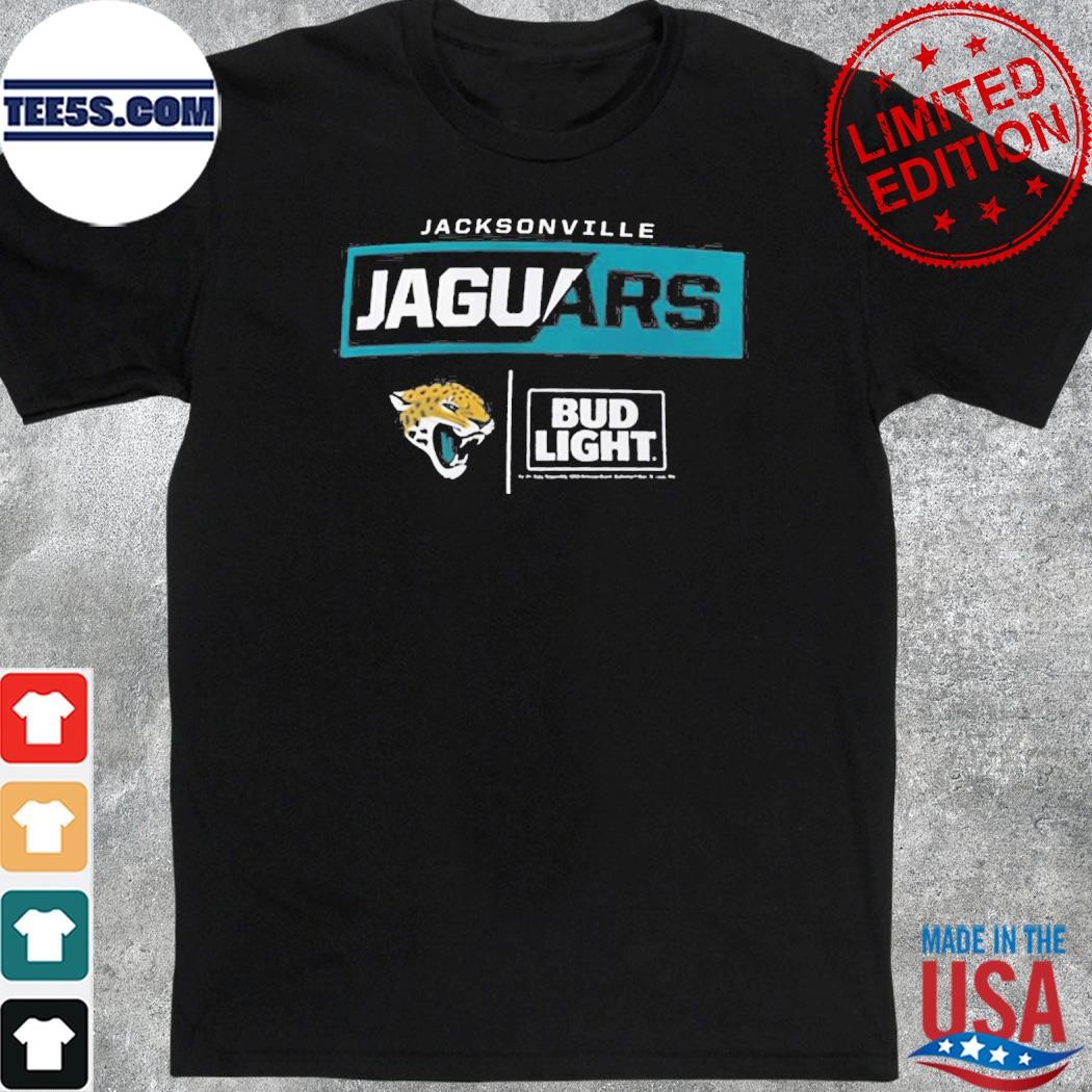 Jacksonville Jaguars Fanatics Branded Nfl X Bud Light T-Shirt