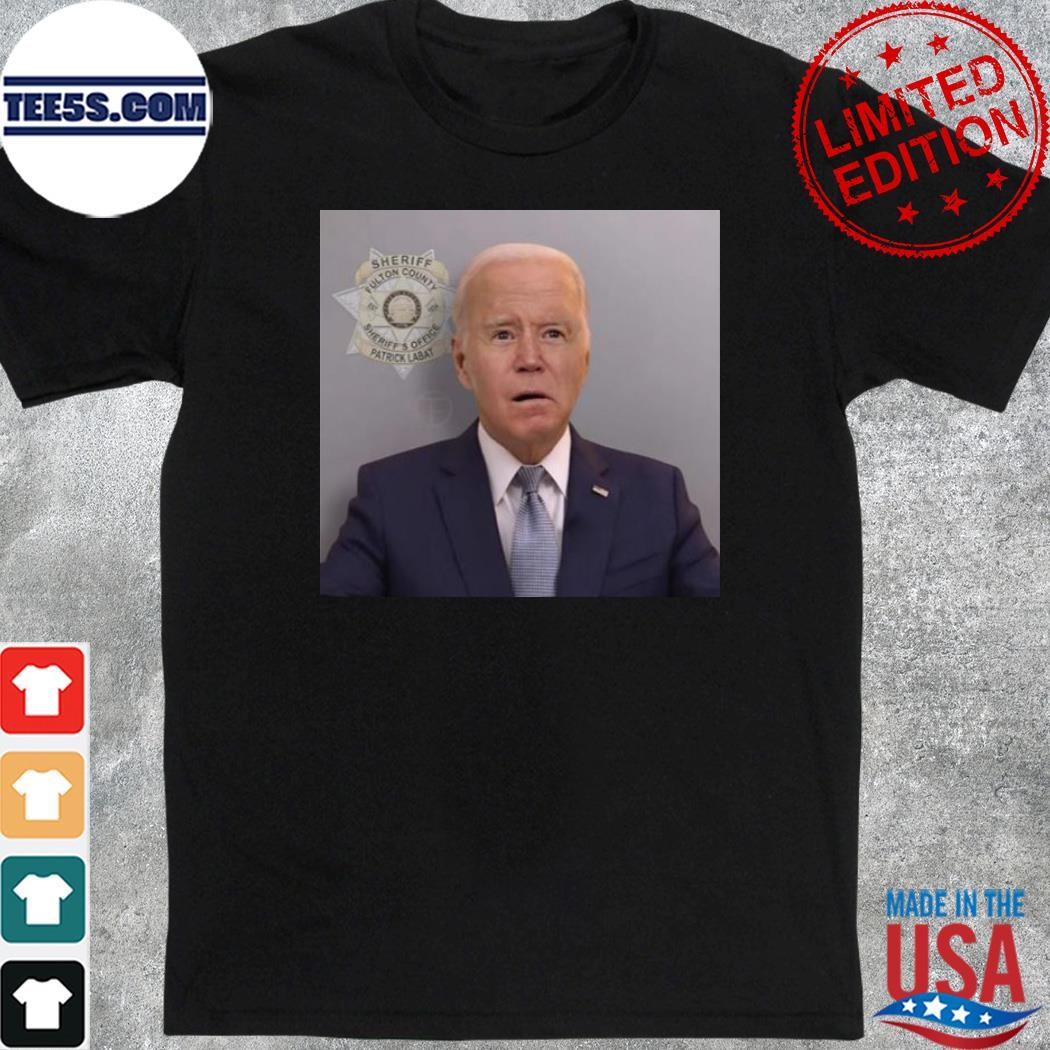 Joe Biden Mugshot Patrick Labat shirt