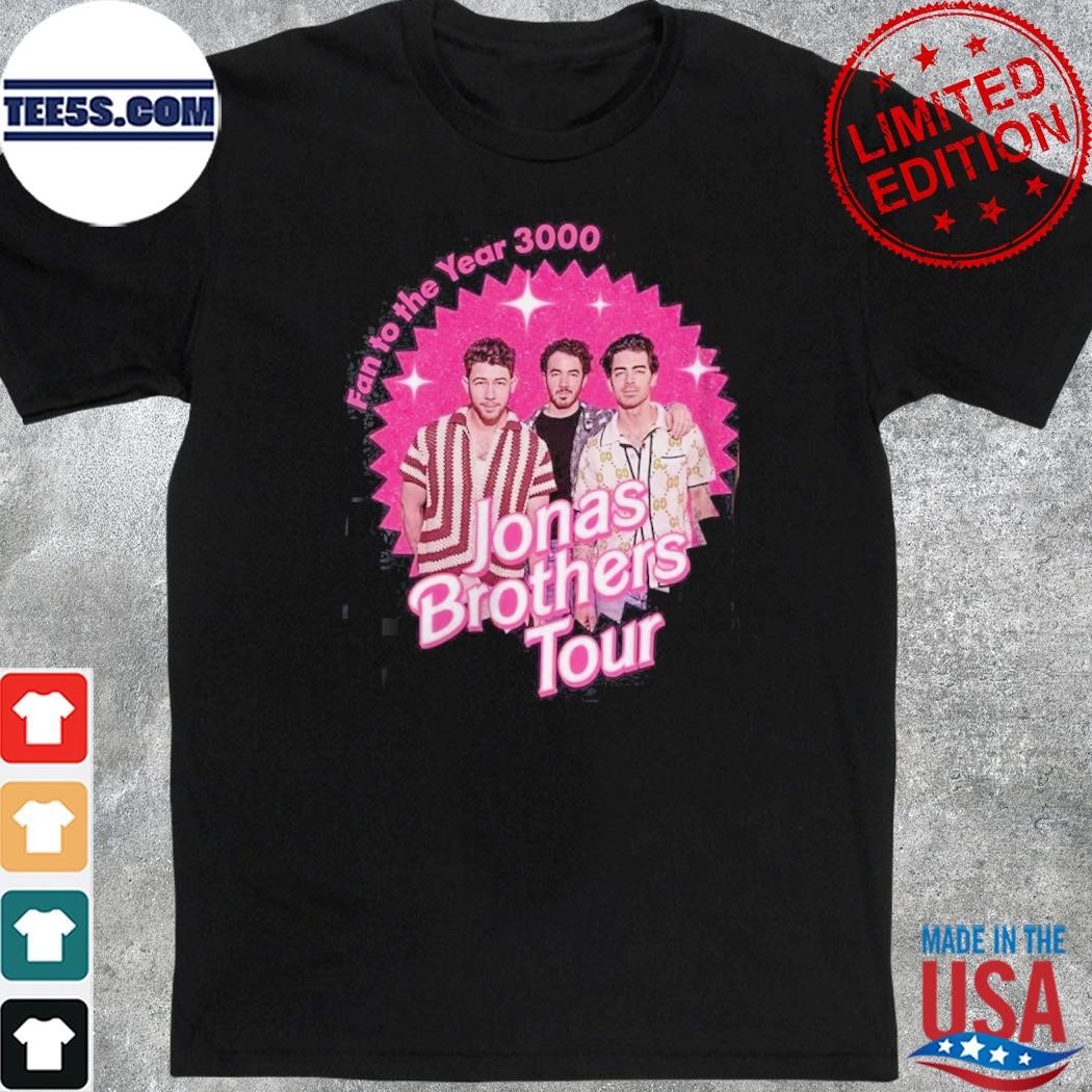 Jonas Brothers Band Barbie Pink Shirt
