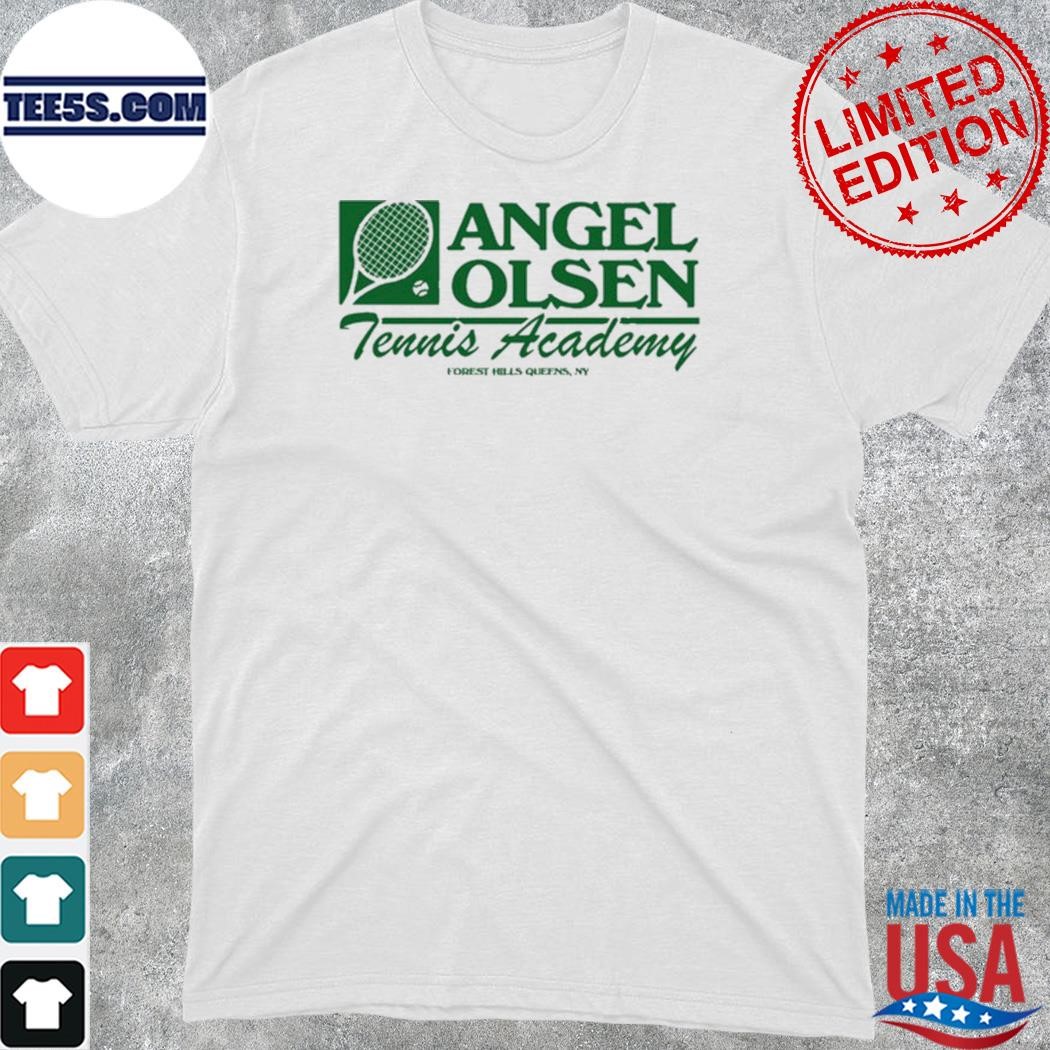 Official angel olsen music angel olsen tennis academy forest hills queens ny t-shirt