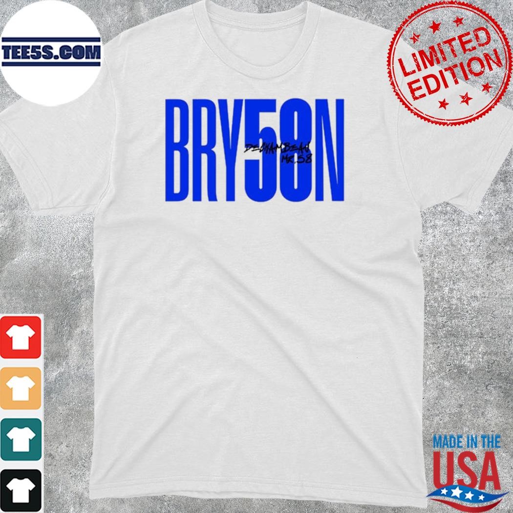 Official bryson dechambeau bry58n t-shirt