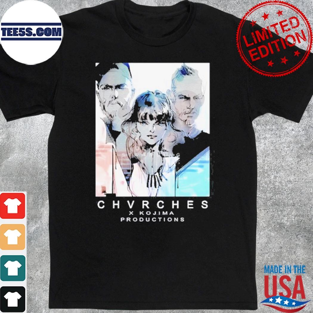 Official chvrches x kojima productions death stranding photo design t-shirt