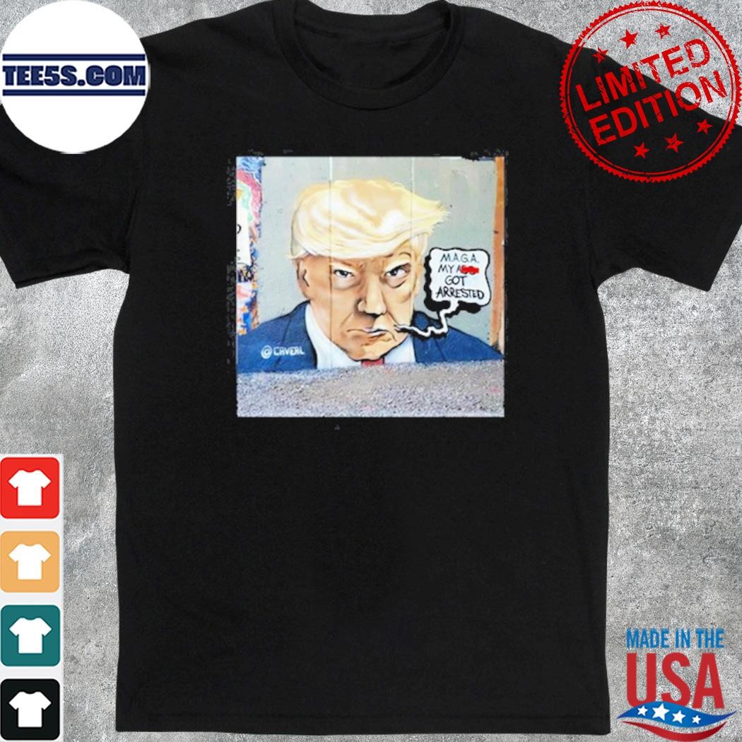 Official donald Trump’S Mugshot Maga My As Got Arrested T Shirt