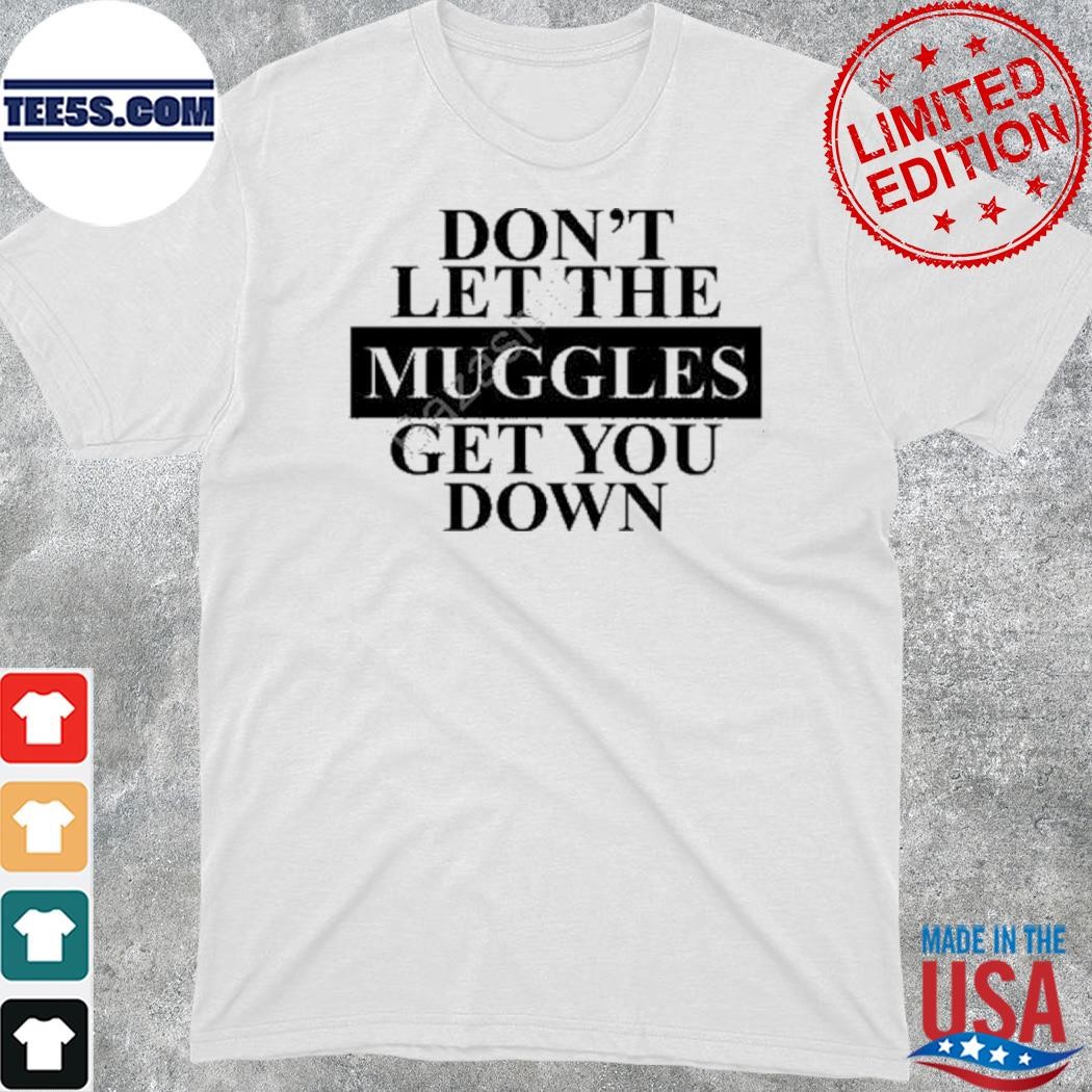 Official harry Potter world don't let the gles get you down shirt
