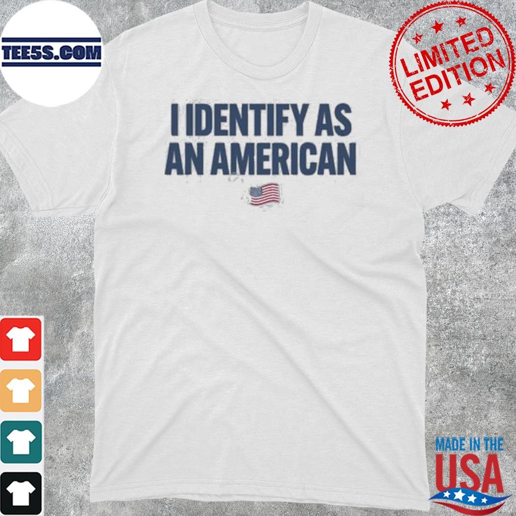 Official i identify as an American sean strickland shirt