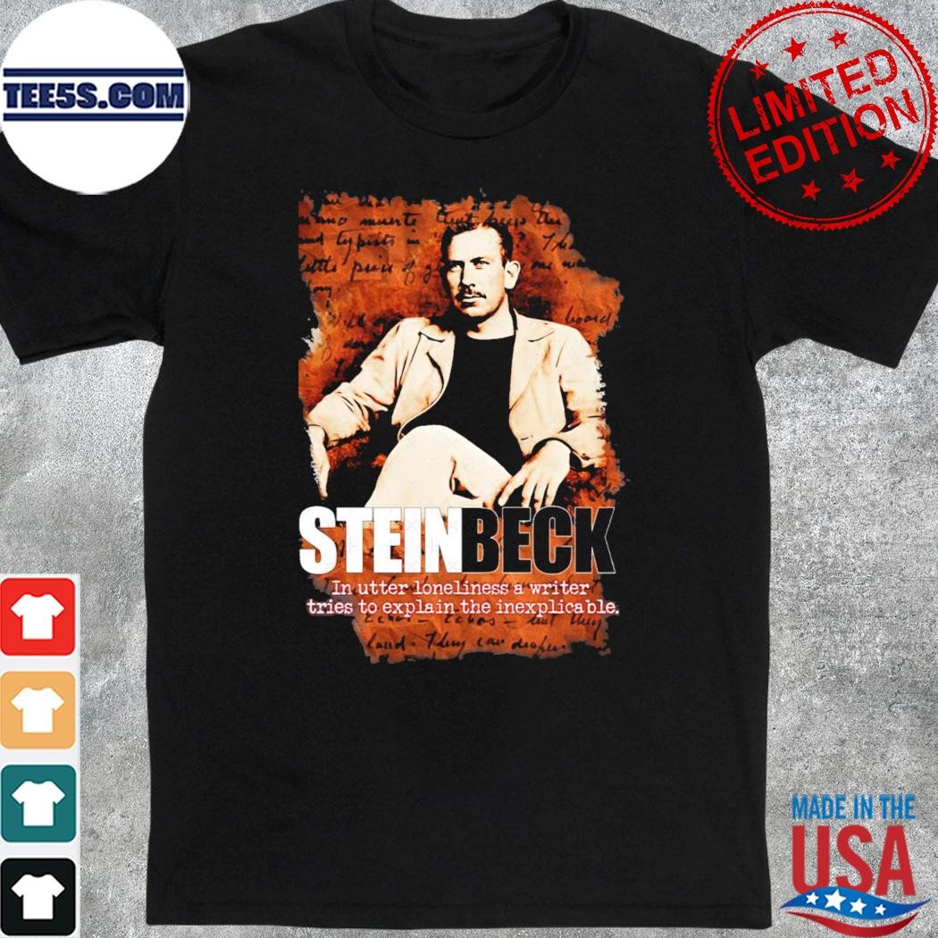 Official john Steinbeck of mice and men photo design t-shirt