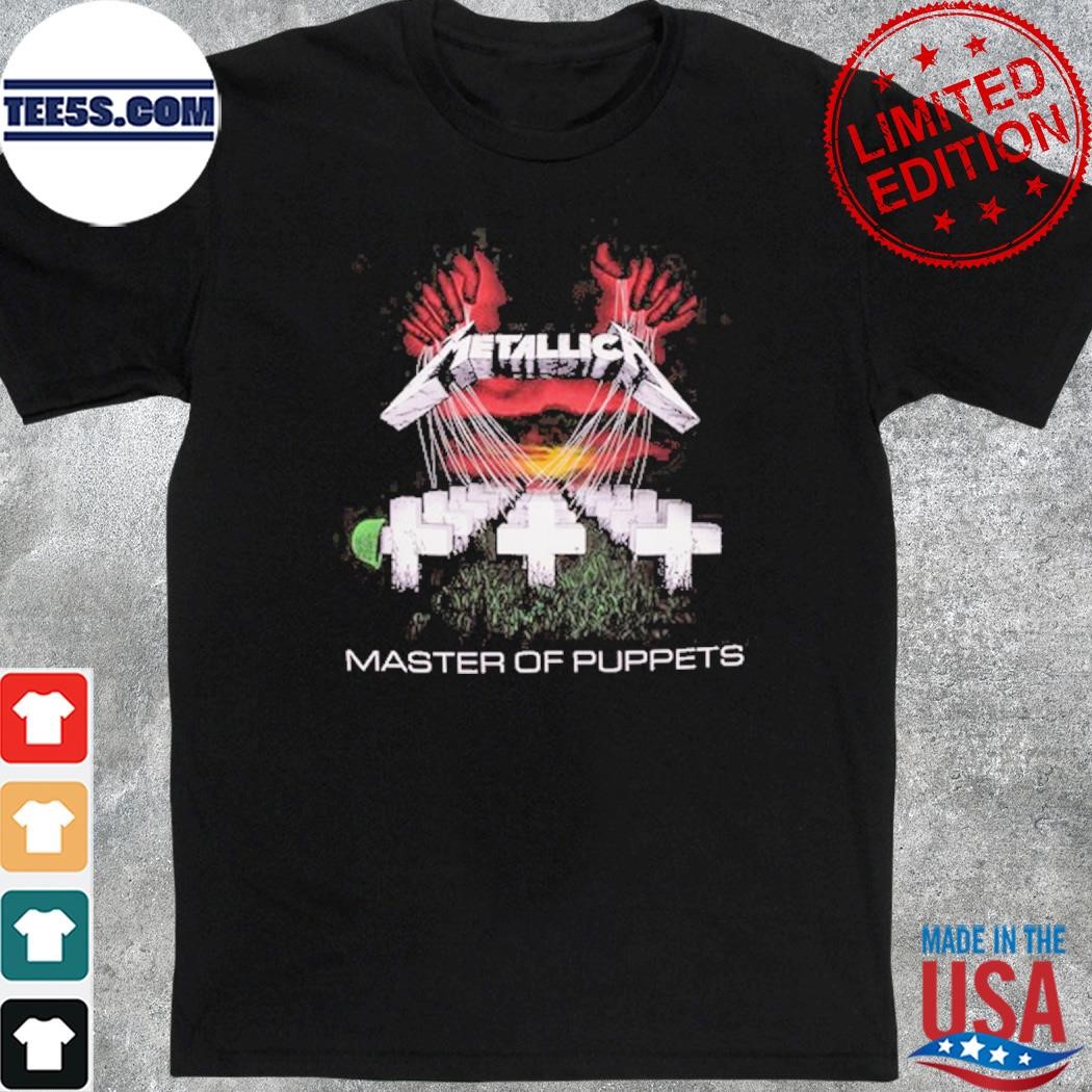 Official metallica Master Of Puppets T-Shirt