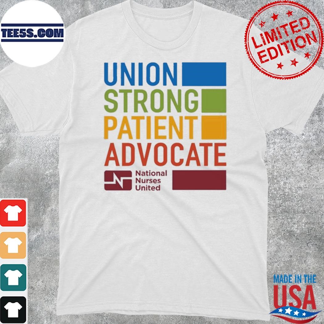 Official sagaftrastrike Union Strong Patient Advocate T-Shirt