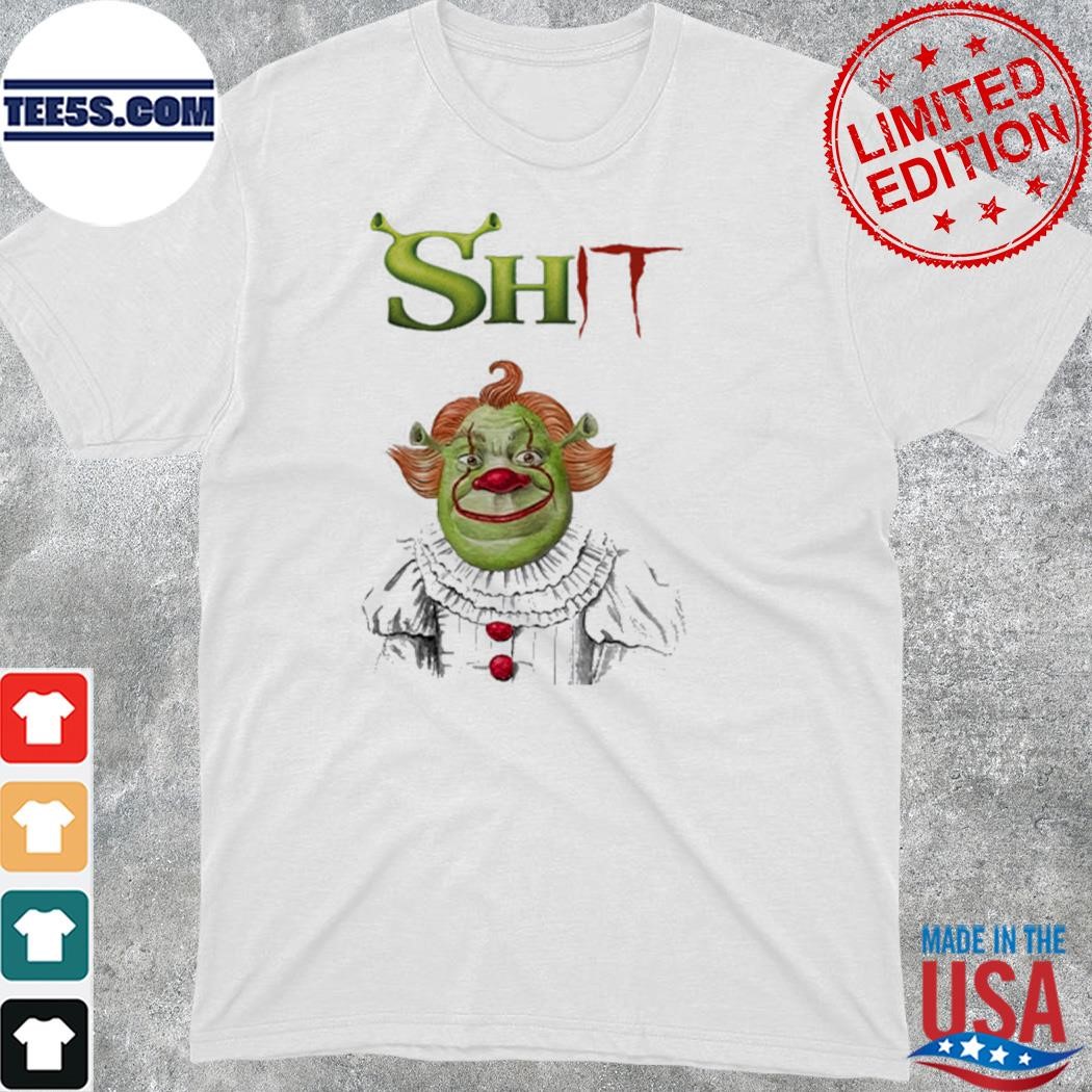 Official shit shrek x it pennywise shirt