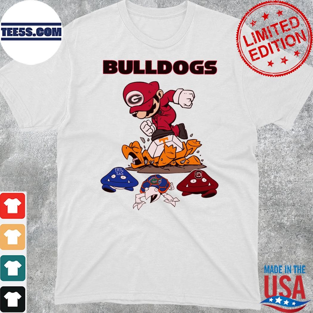 Official super Mario Georgia Bulldogs Tennessee Volunteers Kentucky Wildcats Florida Gators South Carolina Gamecocks Shirt