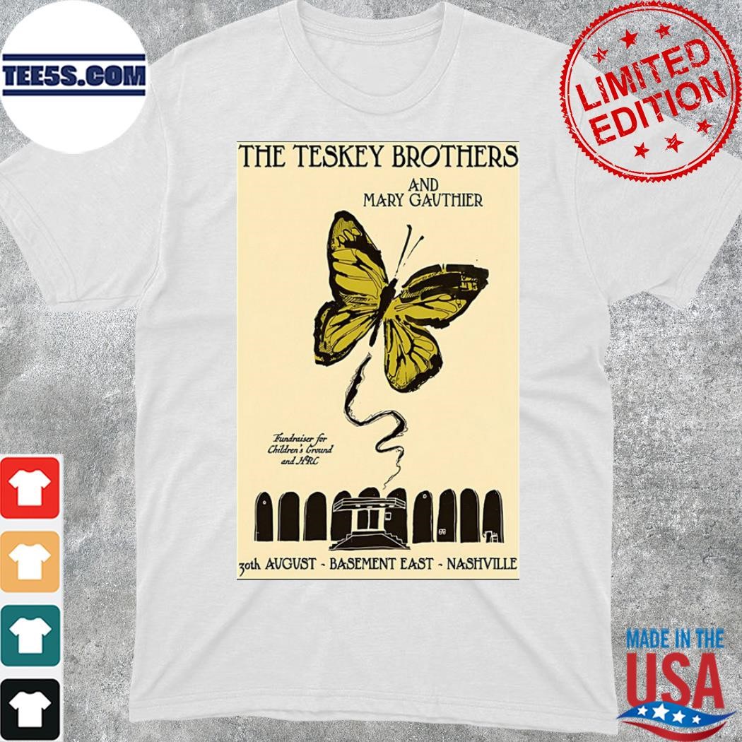 Official the Teskey Brothers Aug 30, 2023 Basement East Nashville shirt