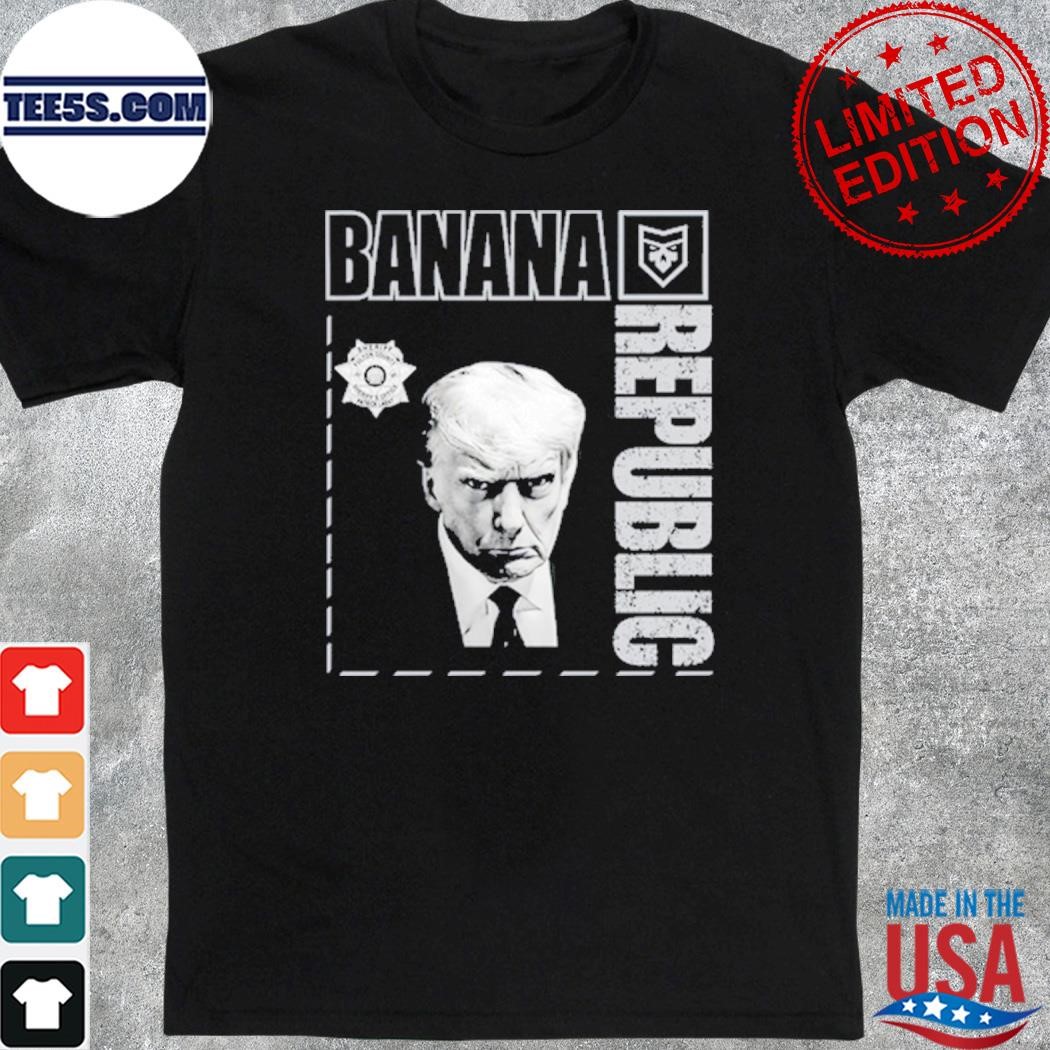 Patchops Trump Mugshot Banana Republic T-Shirt
