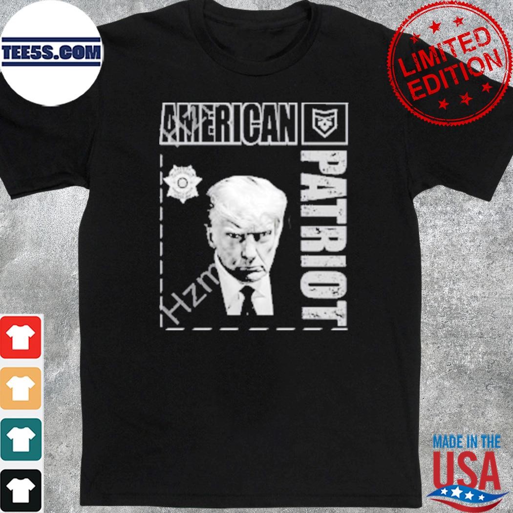 Patchops Trump shot American patriot shirt