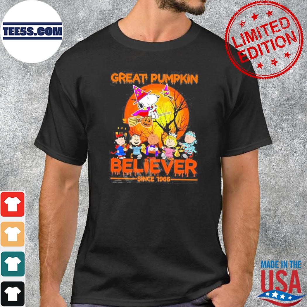 Peanuts Great Pumpkin Believer Since 1966 Shirt