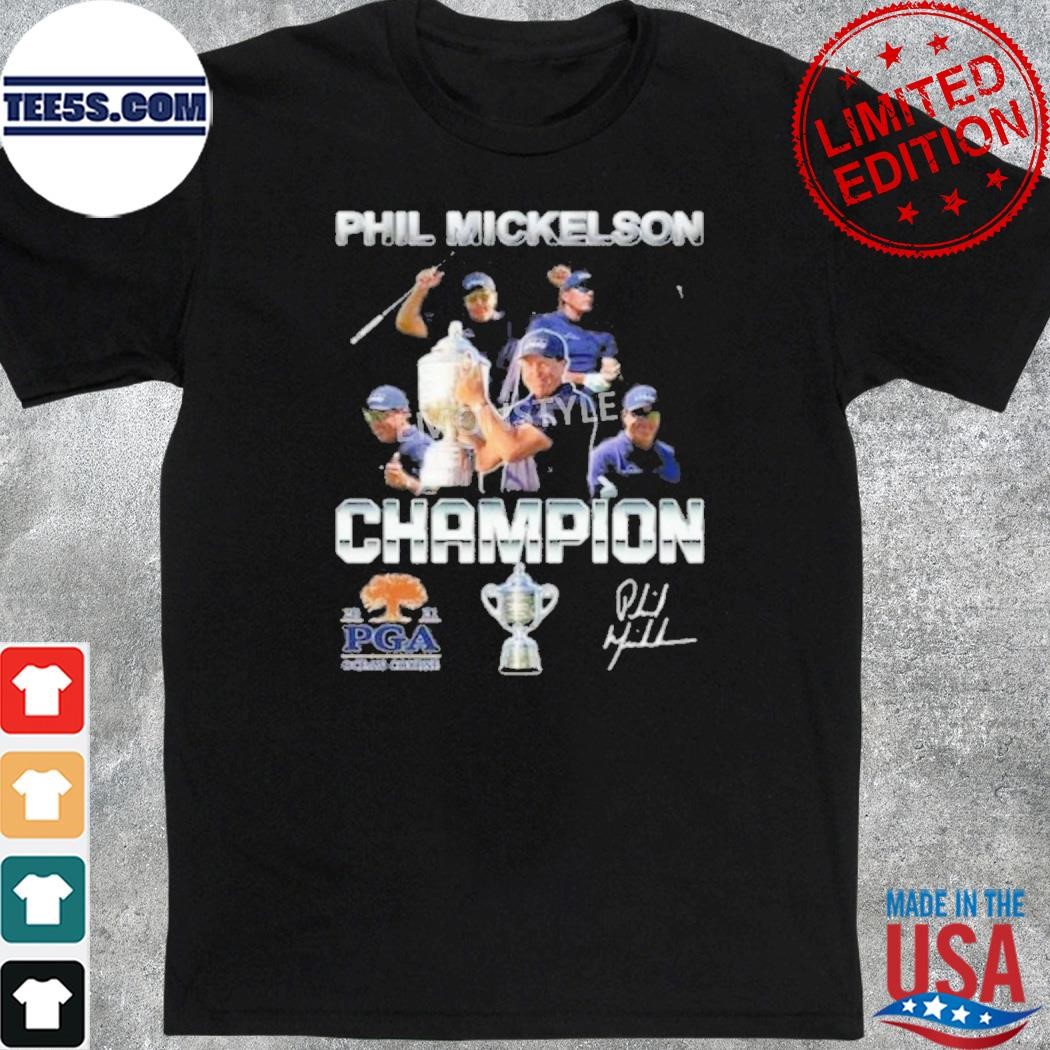 Phil Mickelson Pga Champion Golf Shirt