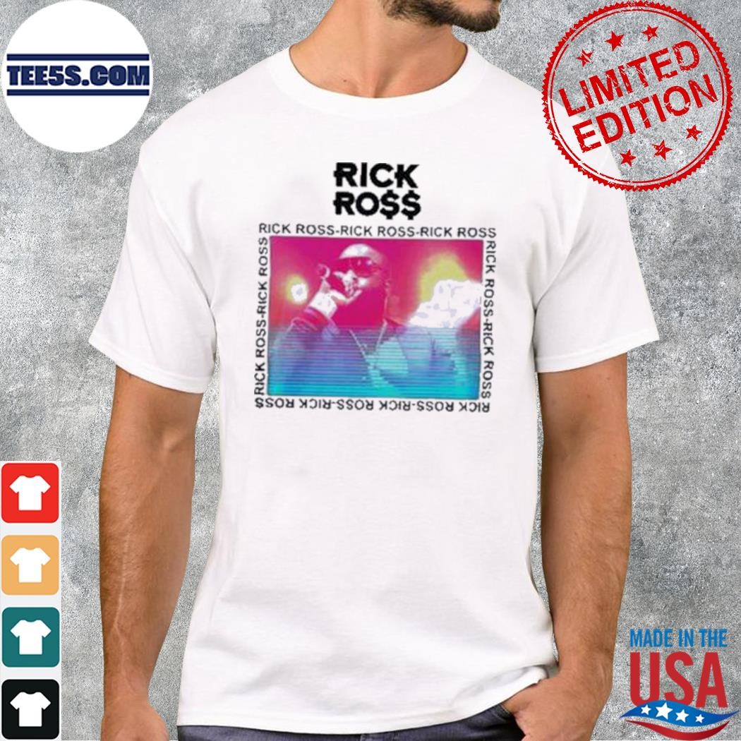 Rick ross singing washed music 2023 shirt