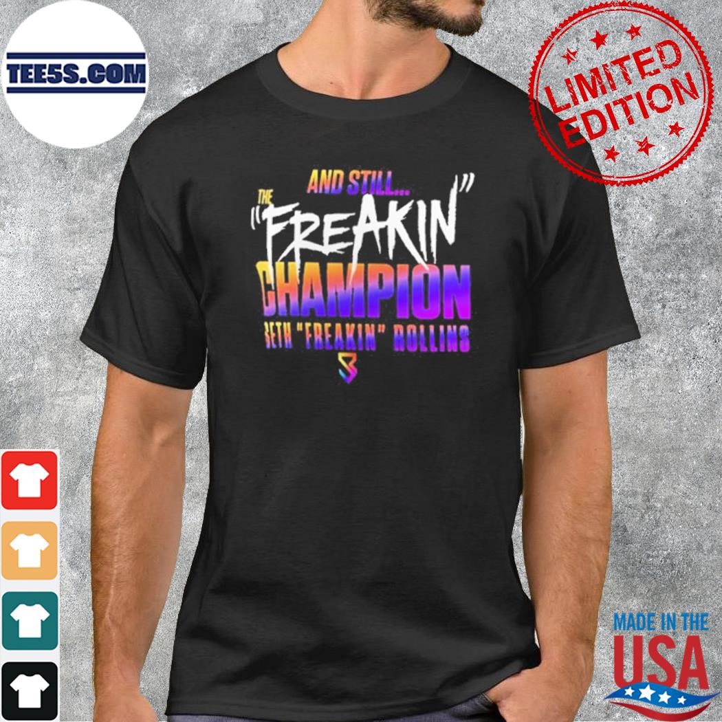 Seth Freakin Rollins Summerslam 2023 World Heavyweight Champion T-Shirt