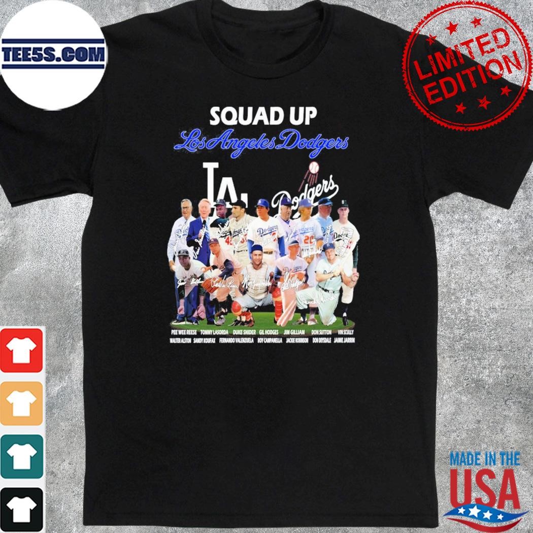 Squad up los angeles Dodgers signature 2023 shirt