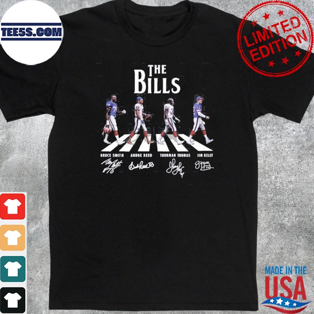 The Buffalo Bills abbey road team player Unisex T-Shirt