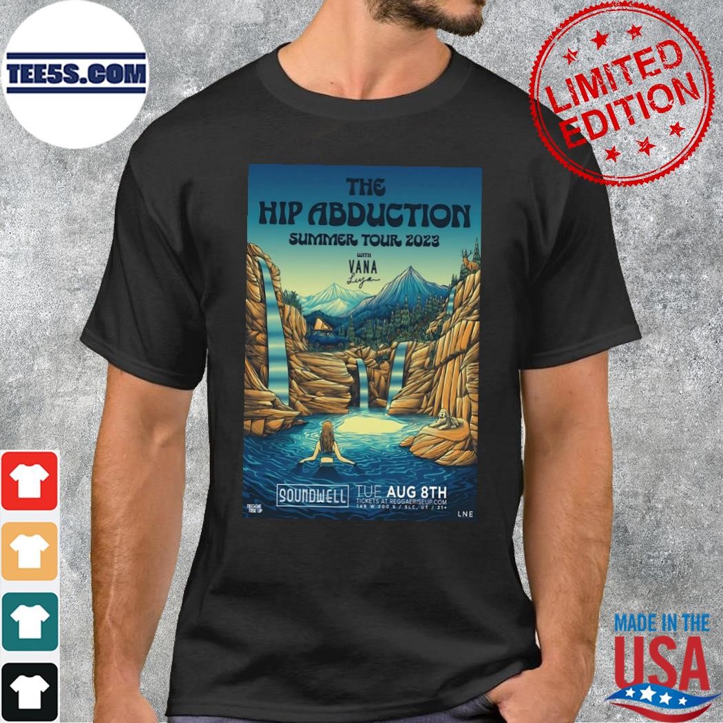 The hip abduction with vana liya 2023 event poster shirt