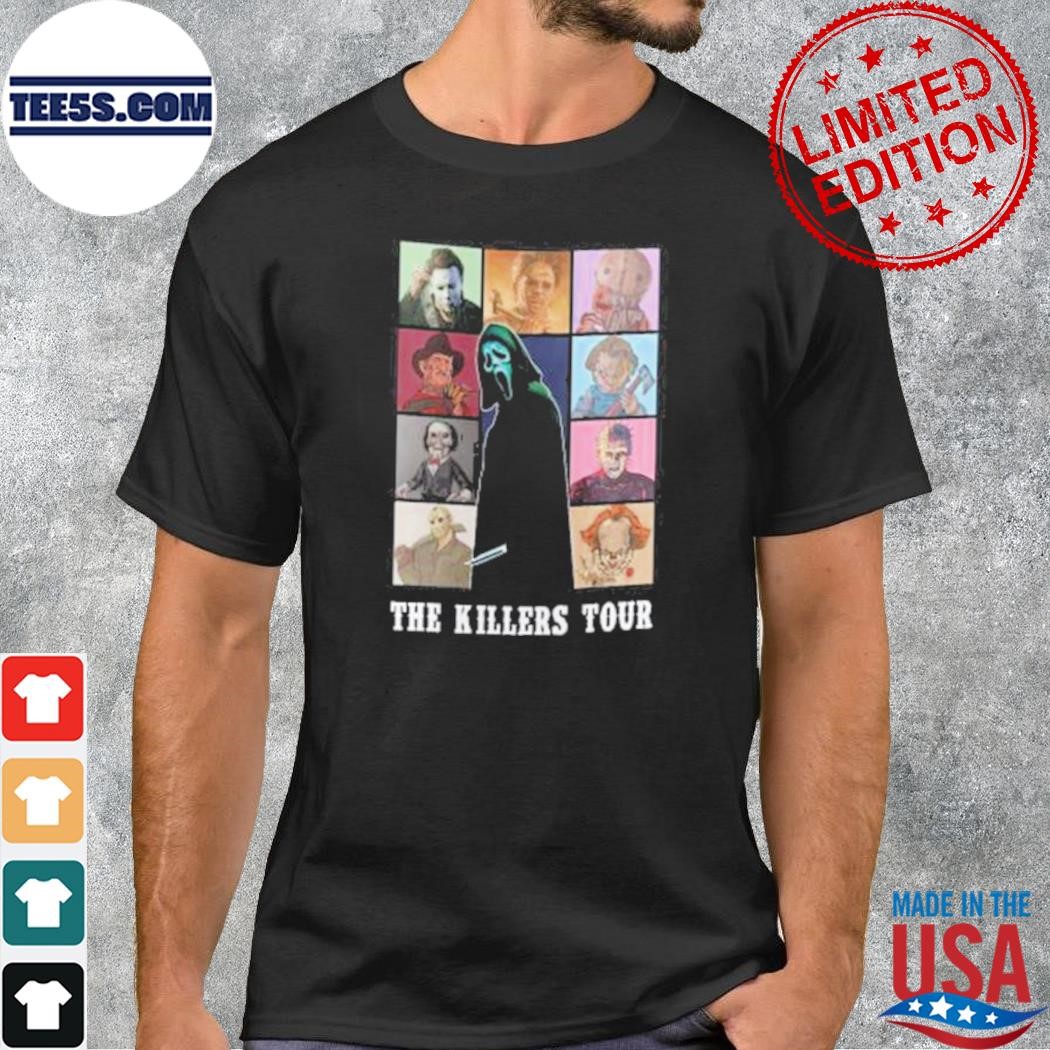 The killers tour serial movie fan halloween horror shirt