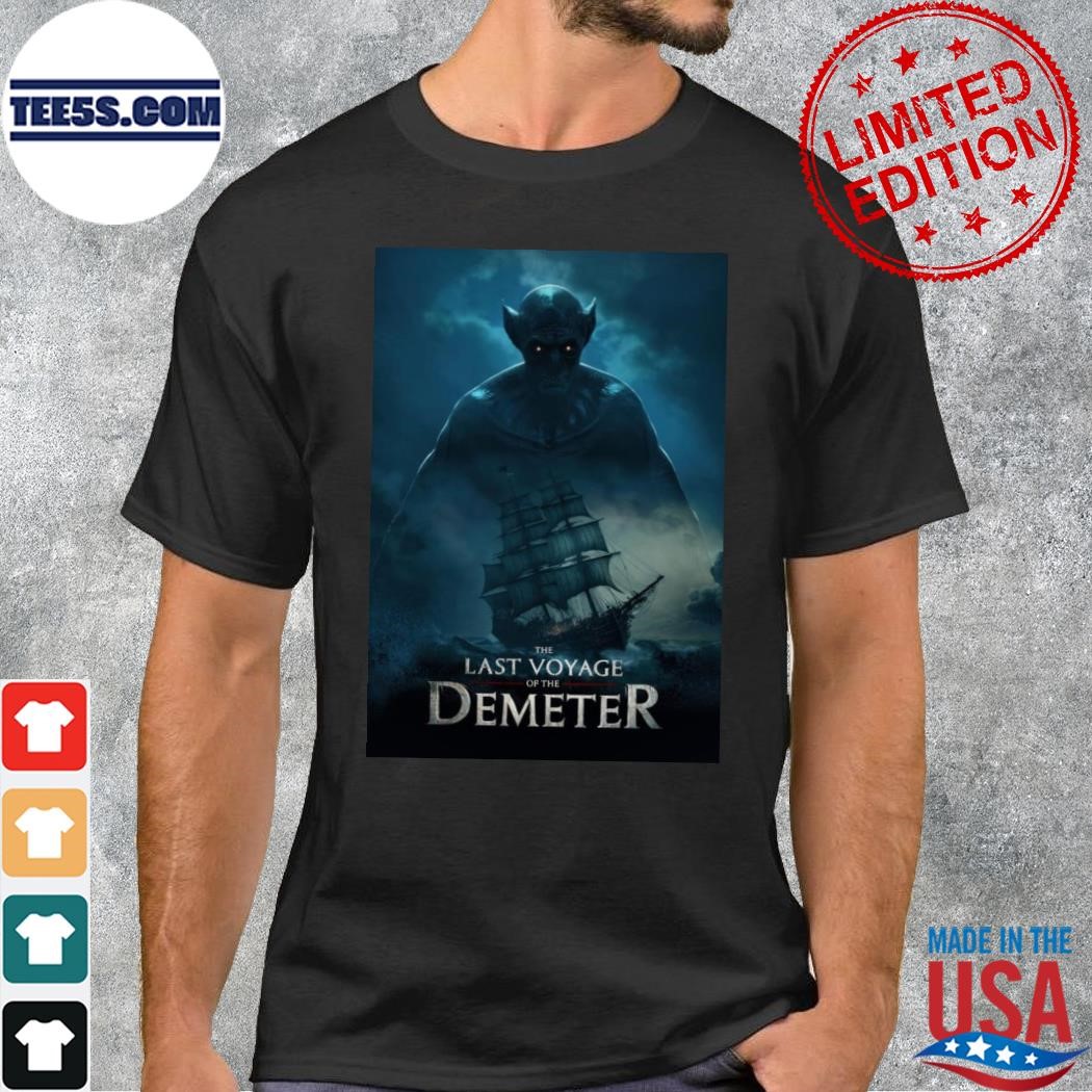 The last voyage of the demeter 2023 poster shirt