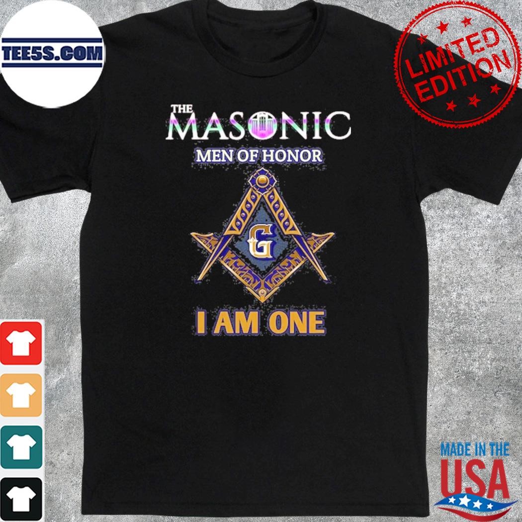 The masonic men of honor I am one - freemason shirt
