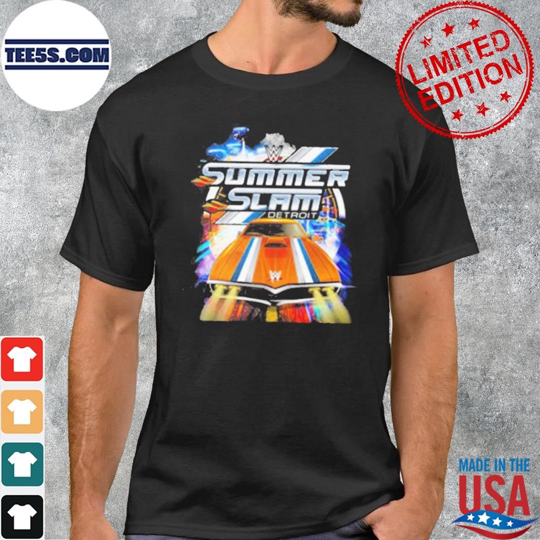 Wwe summerslam superstore merchandise 2023 shirt