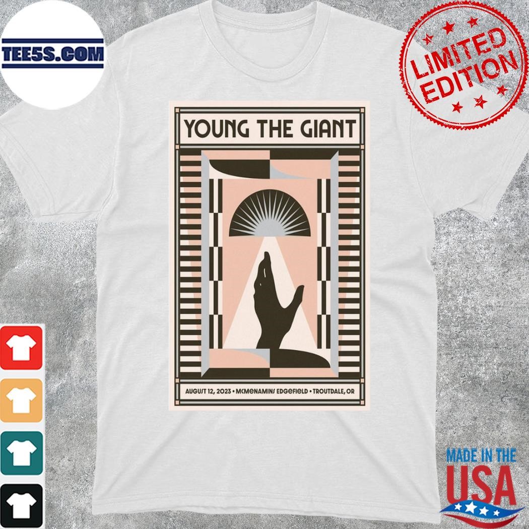 Young the giant 8.12.2023 mcmenamins edgefield troutdale or poster shirt