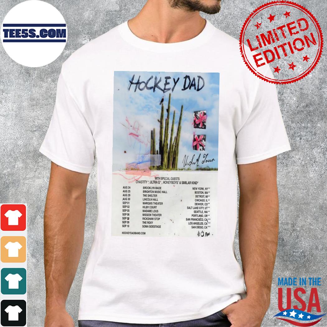 Hockey dad usa tour 2023 poster shirt