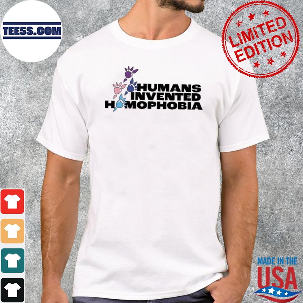 Queer was always here humans invented hmophobia shirt