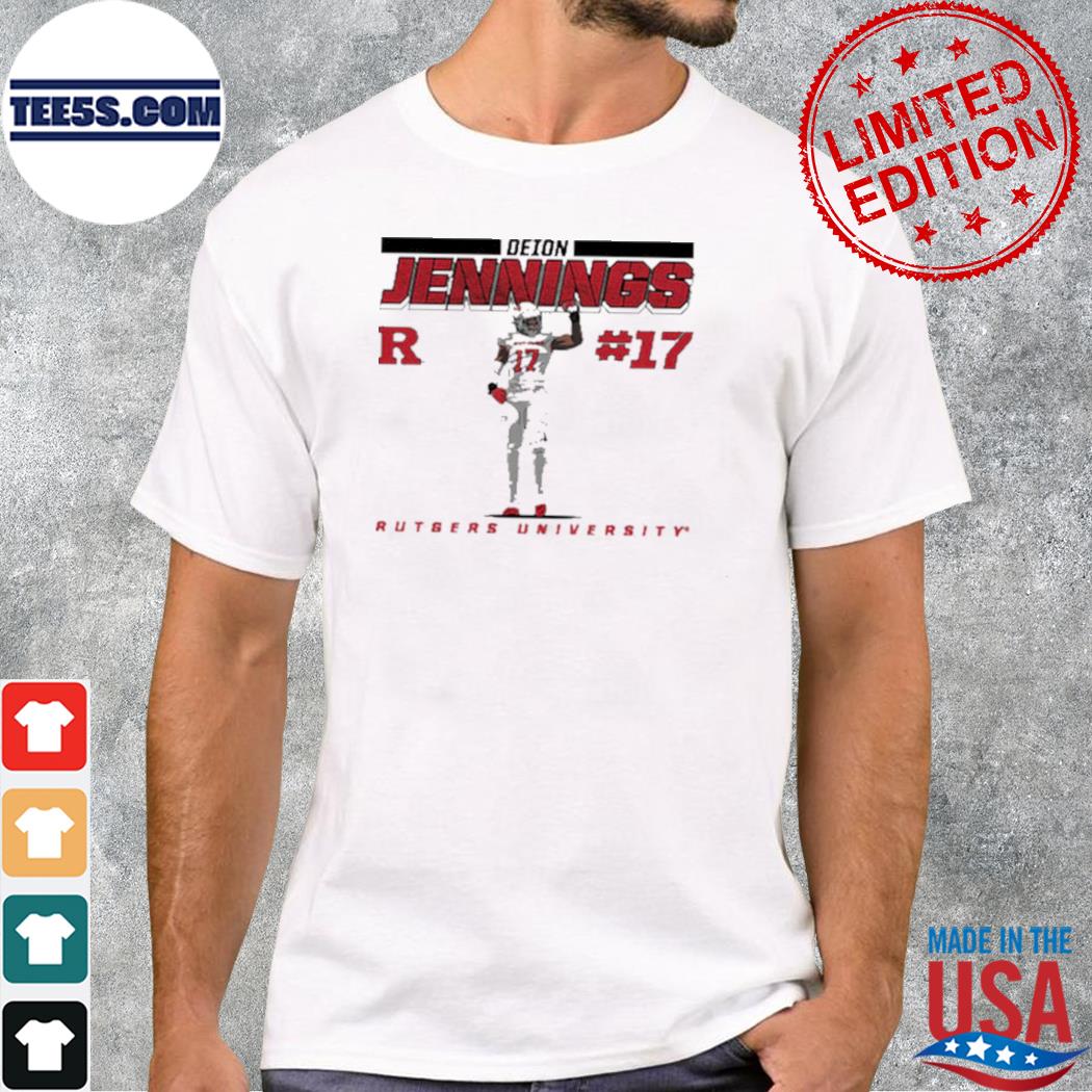 Rutgers Ncaa Football Deion Jennings Caricature 2023 Shirt