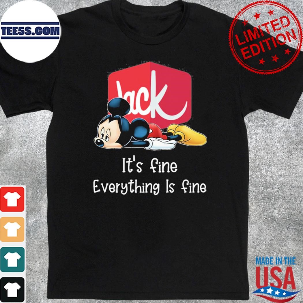 Jack In The Box Mickey Unisex T-Shirt