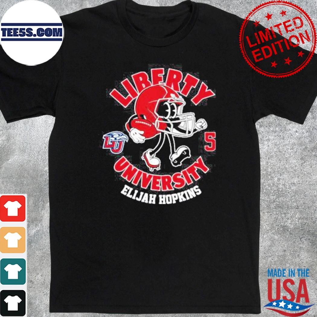 Liberty Flames Elijah Hopkins 2023 NCAA Football T-Shirt