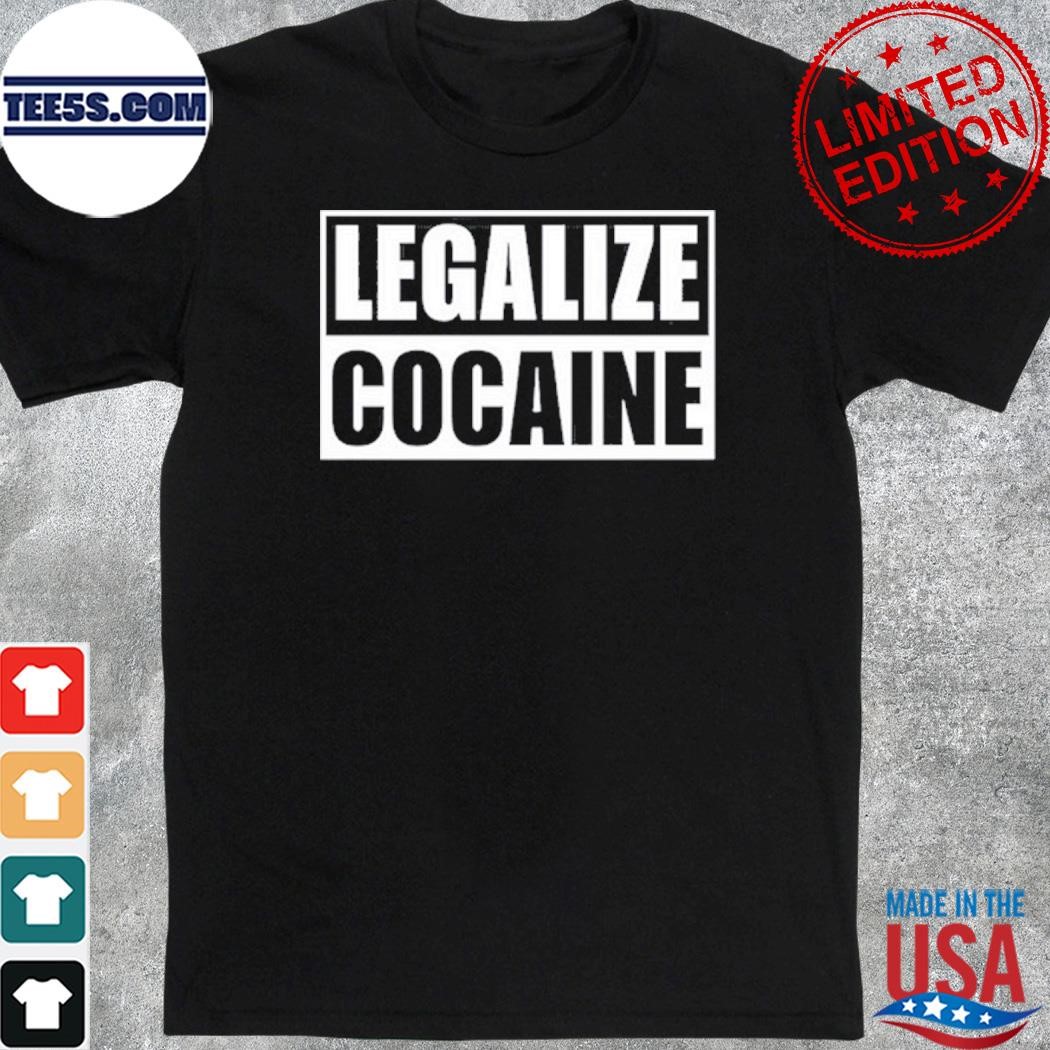 Lucky mc gee legalize cocaine shirt
