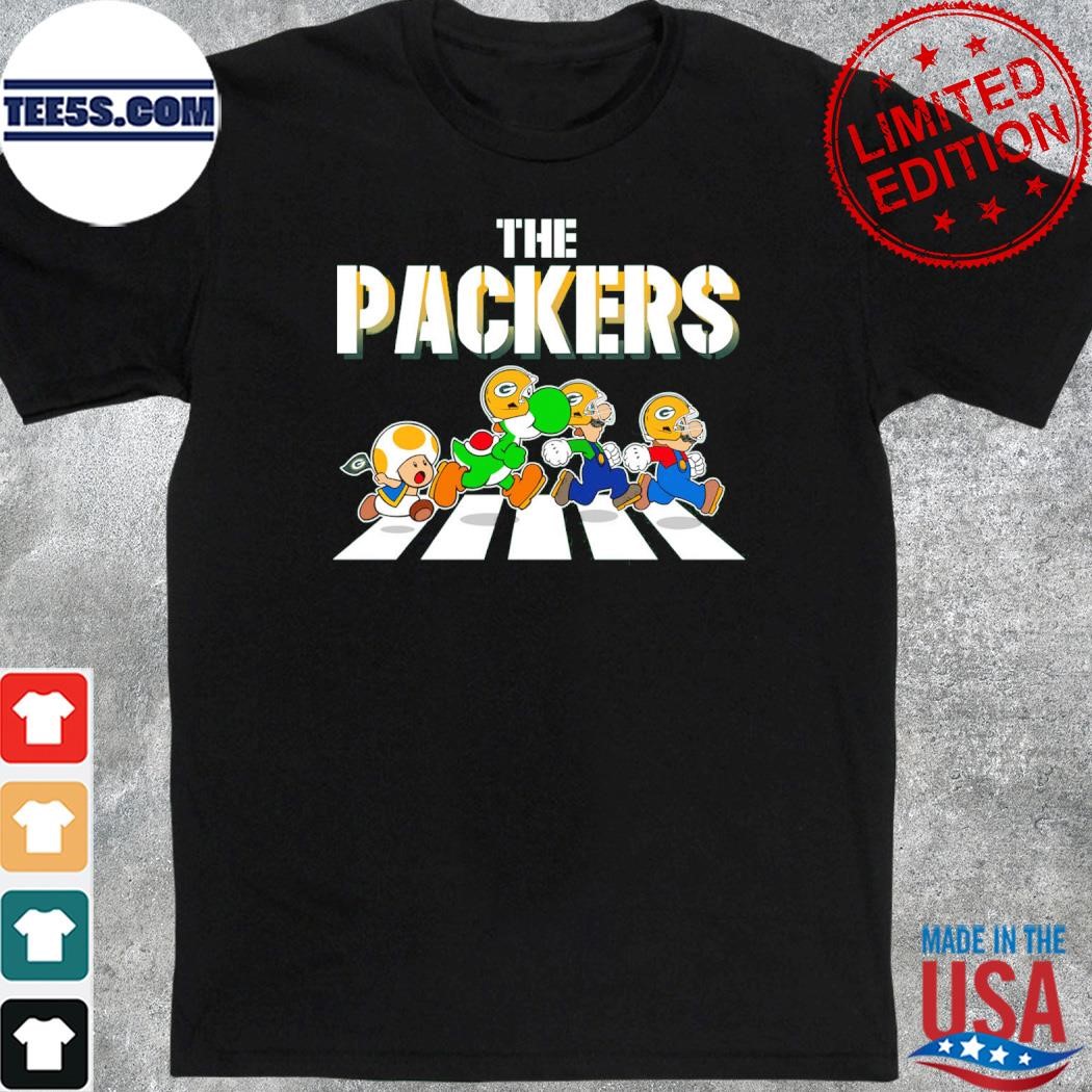 Mario Green Bay Packers Abbey Road T-shirt