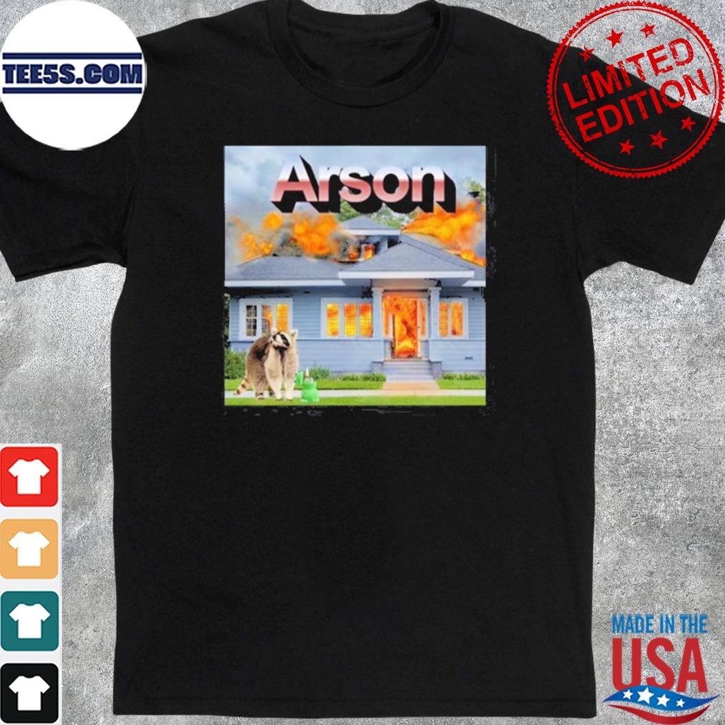 Official actual Memes Raccoon Arson Shirt