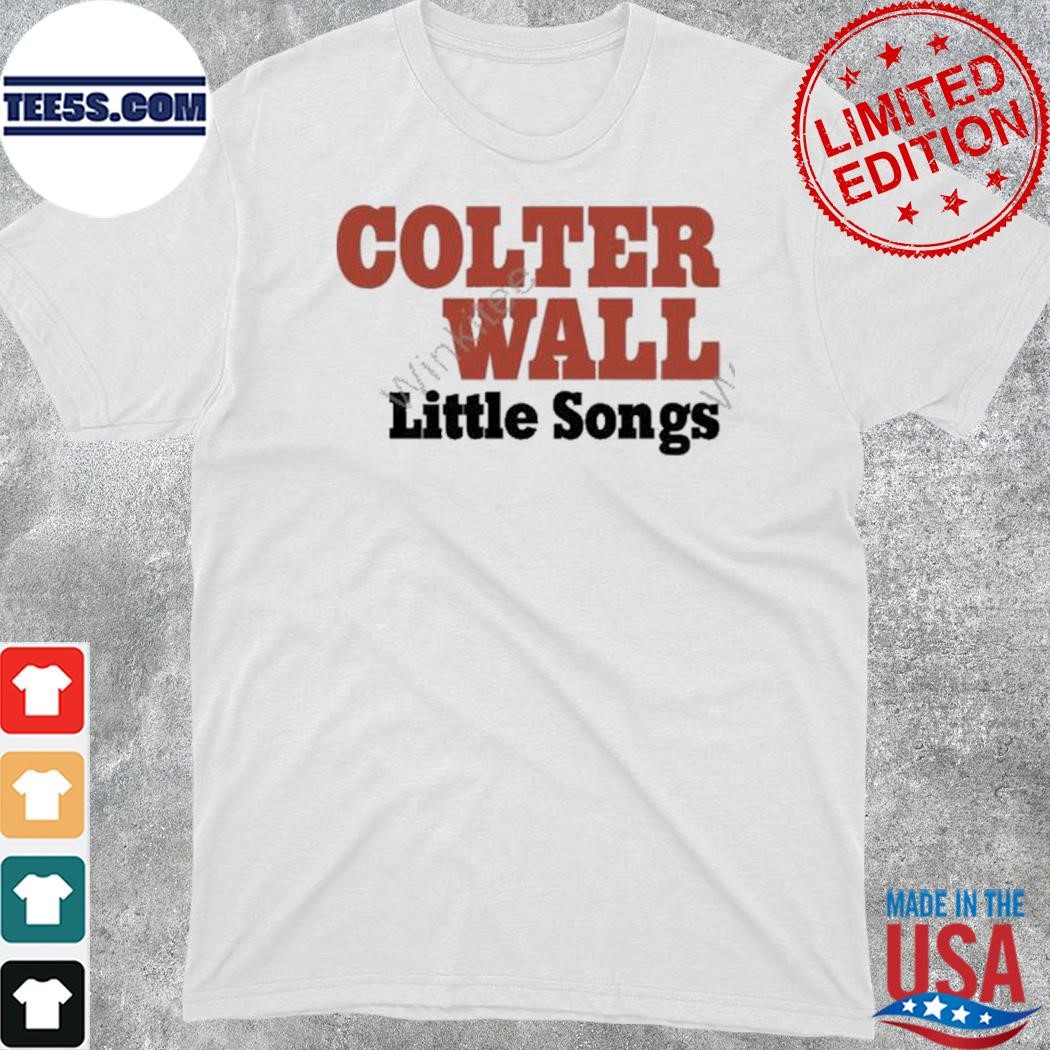 Official colter wall merch colter wall little songs album shirt