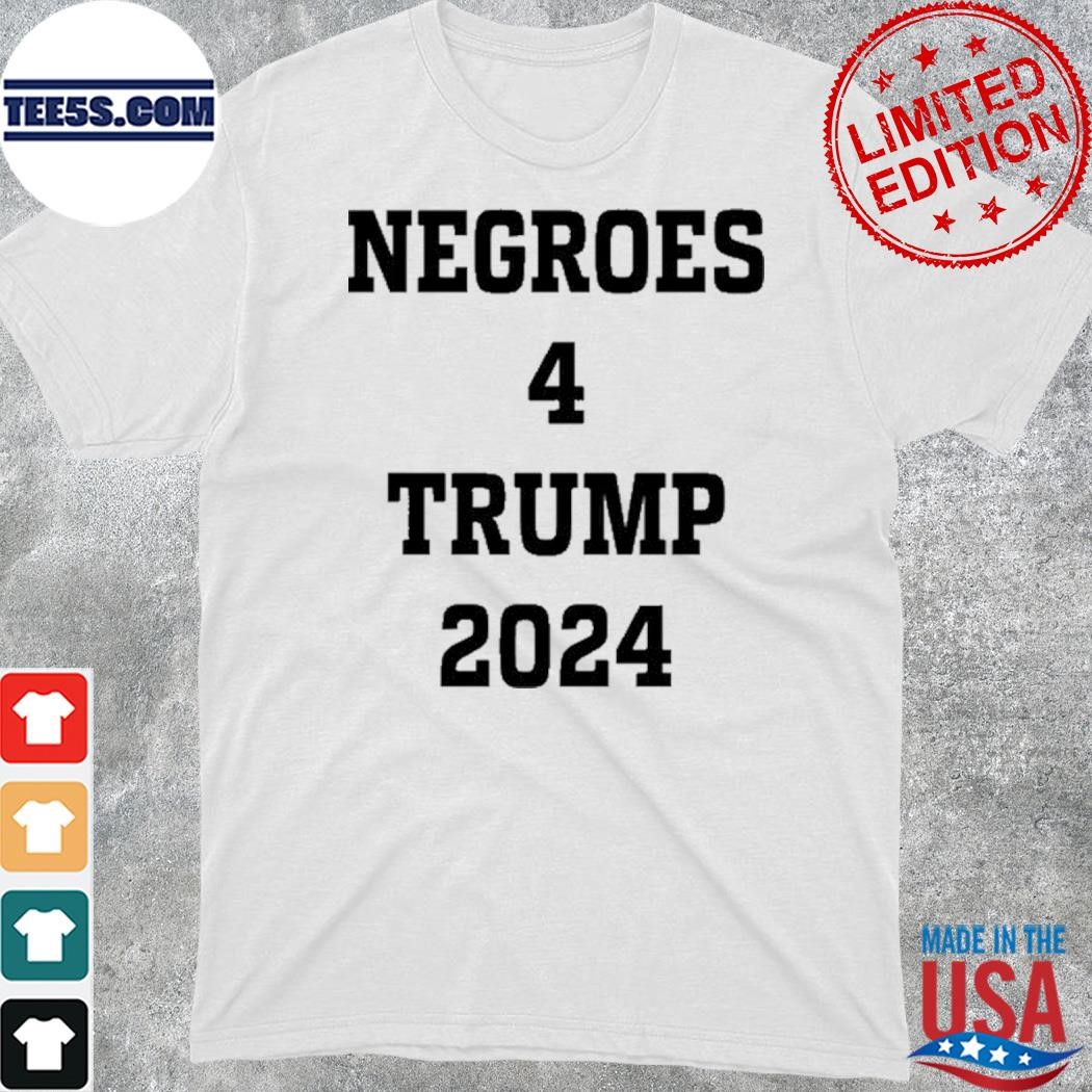 Official dom lucre negroes 4 trumps 2024 shirt