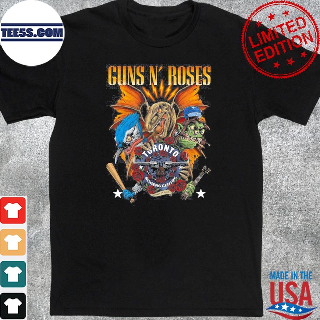 Official guns N' Roses Rogers Centre Toronto, CA September 3, 2023 Tour T-Shirt