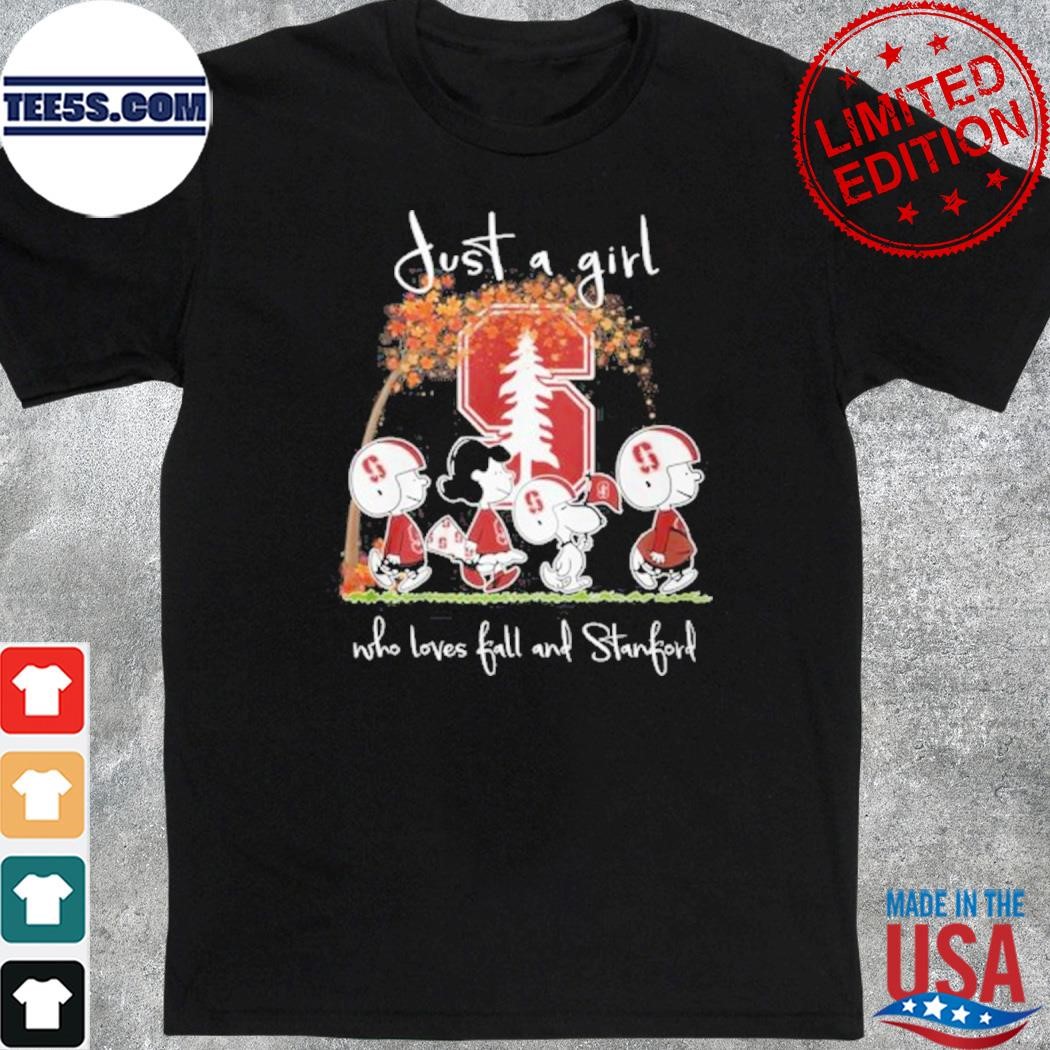 Official just a girl who loves ball and stanford cardinal Snoopy Peanuts Snoopy shirt