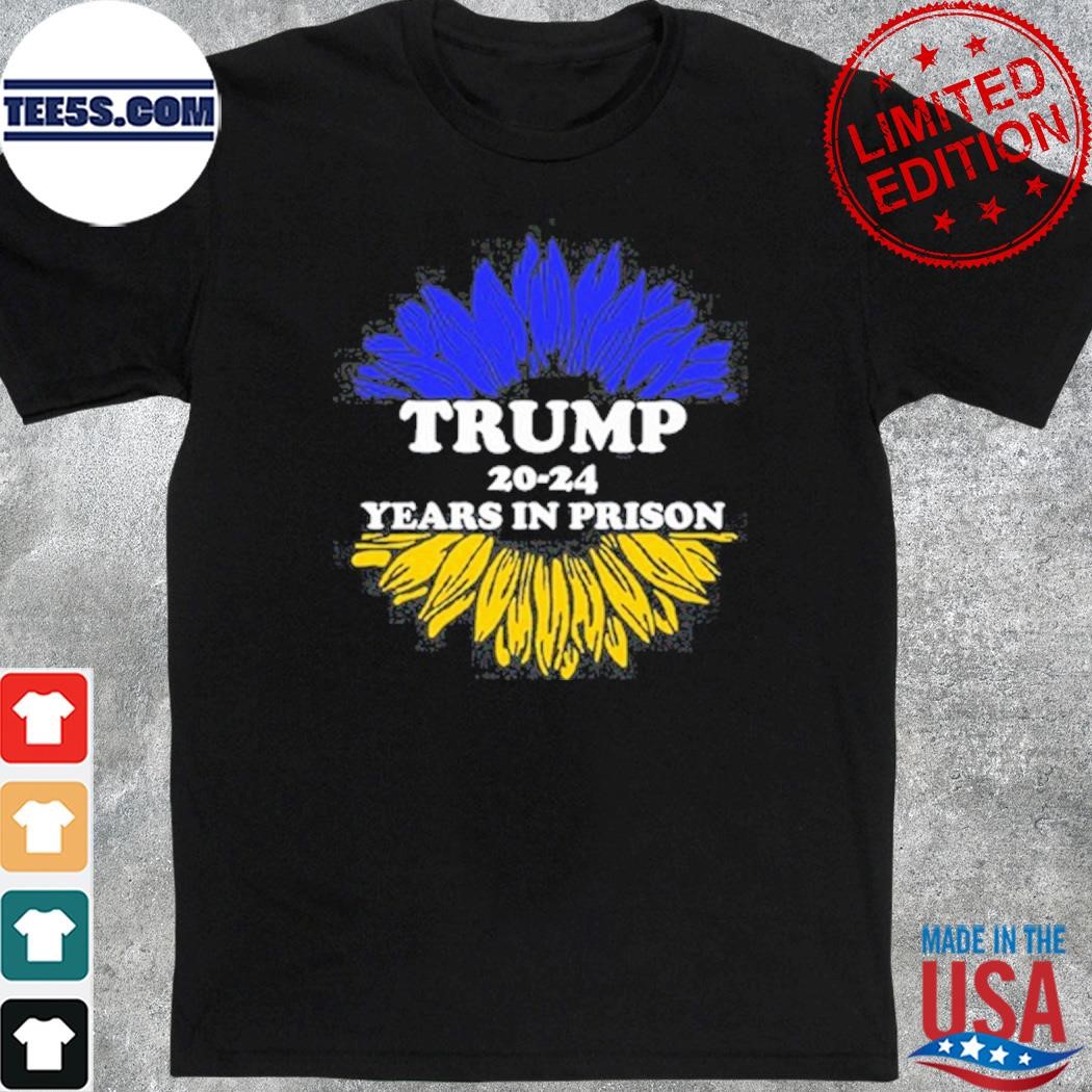 Official trump 20 24 Years In Prison Shirt