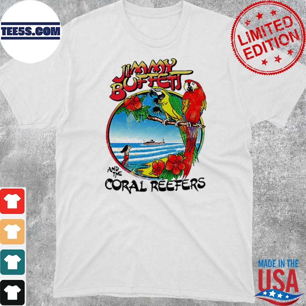 Official vintage Jimmy Buffett And The Coral Reefers T-Shirt