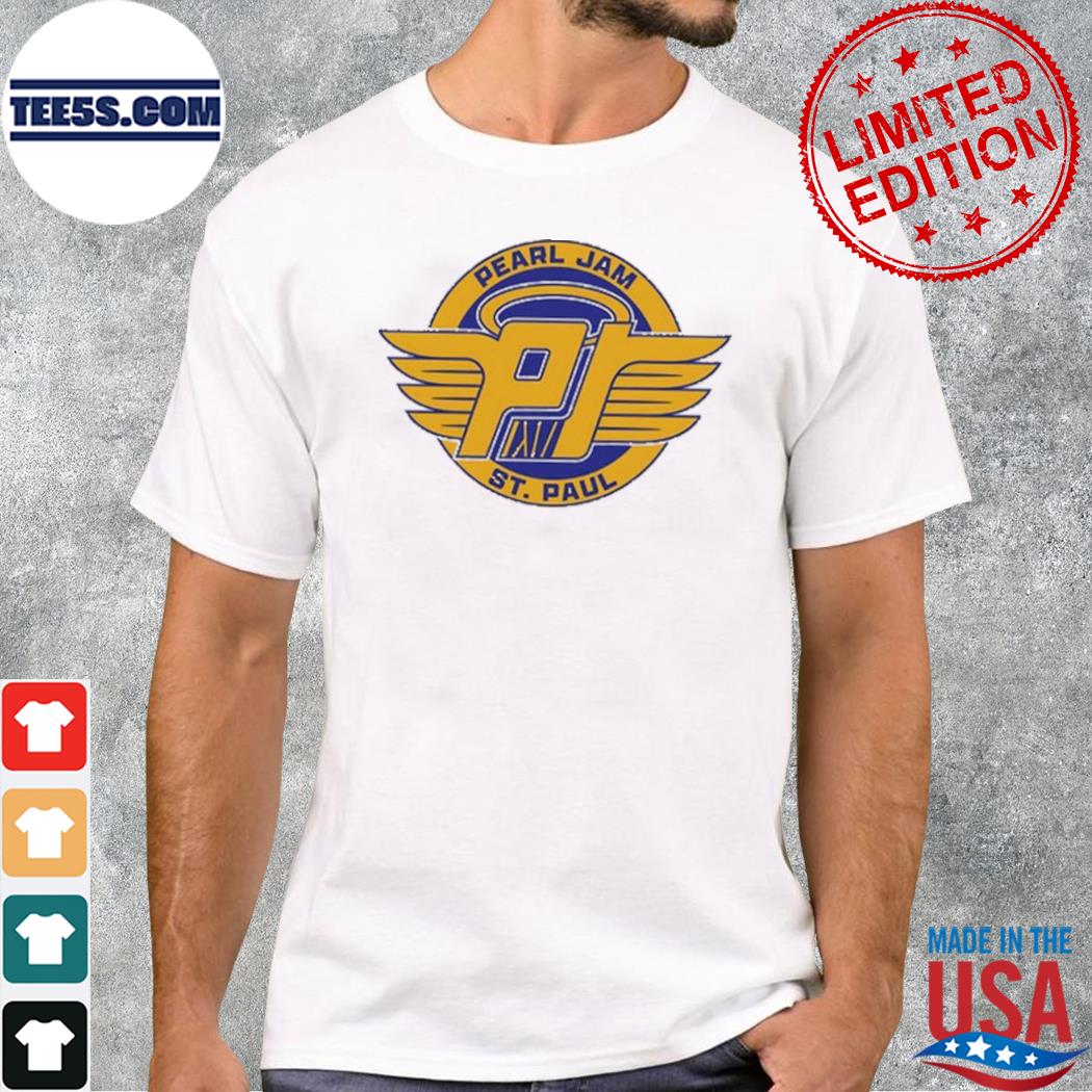 Pearl Jam St. Paul Flying Shirt