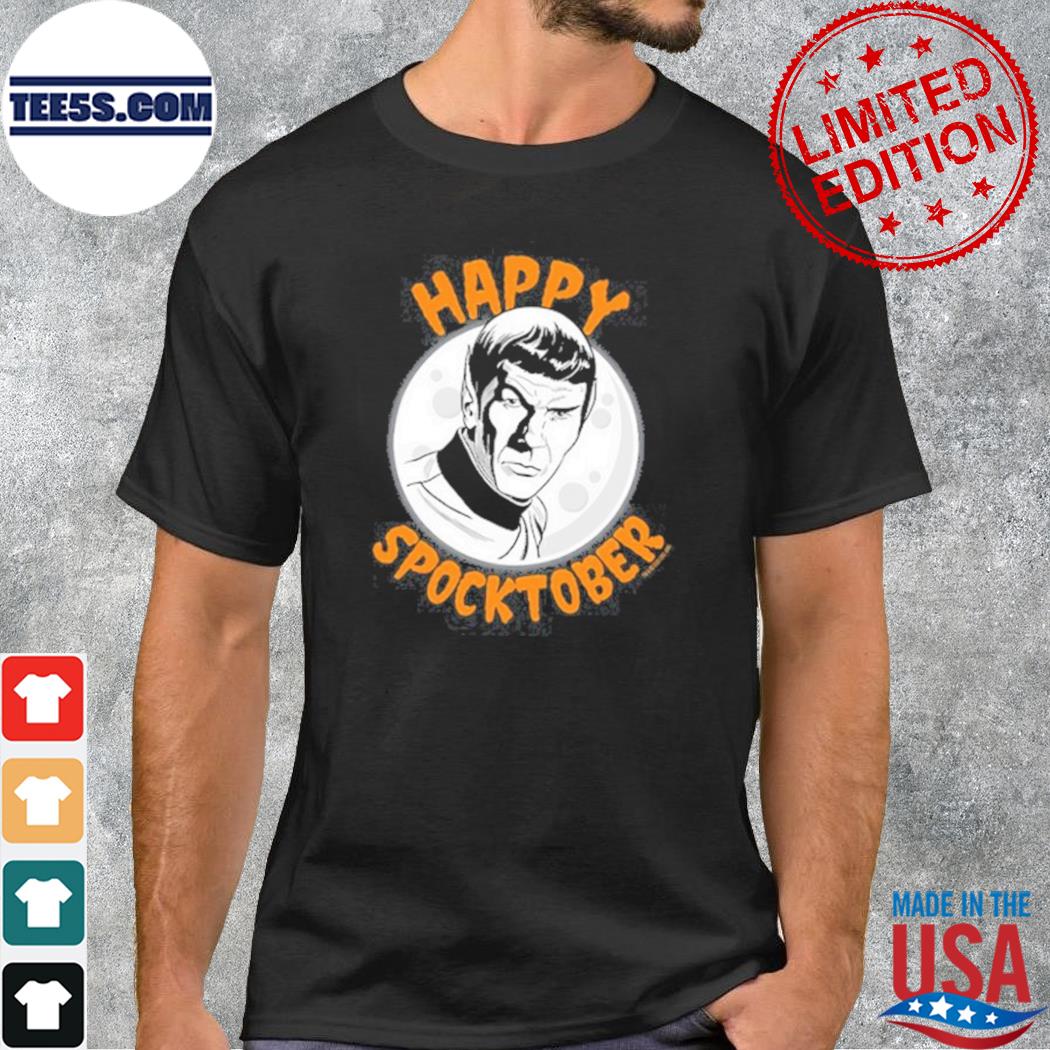 Star Trek The Series Happy Spocktober New Shirt