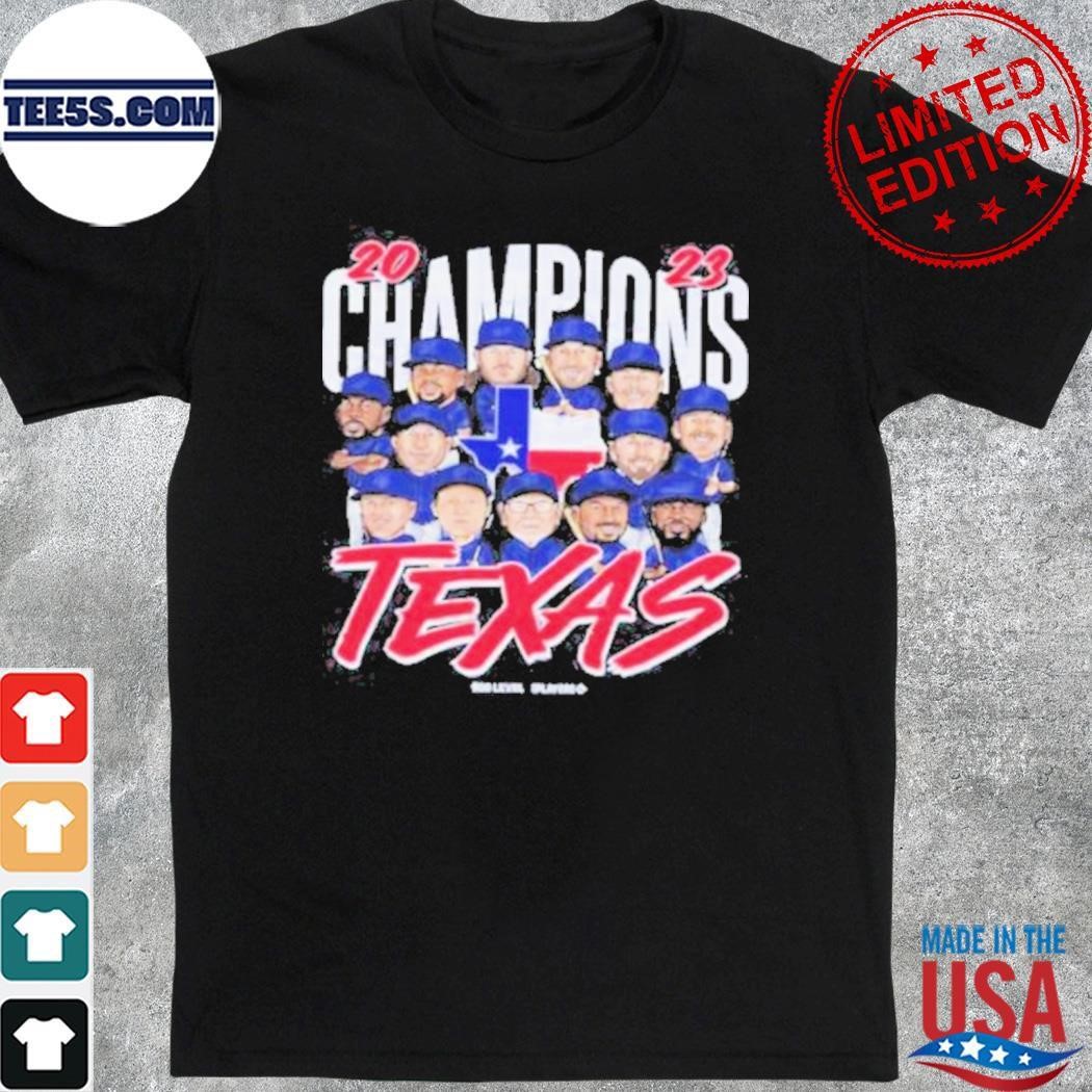 500Level Texas Baseball Champions 2023 WHT shirt