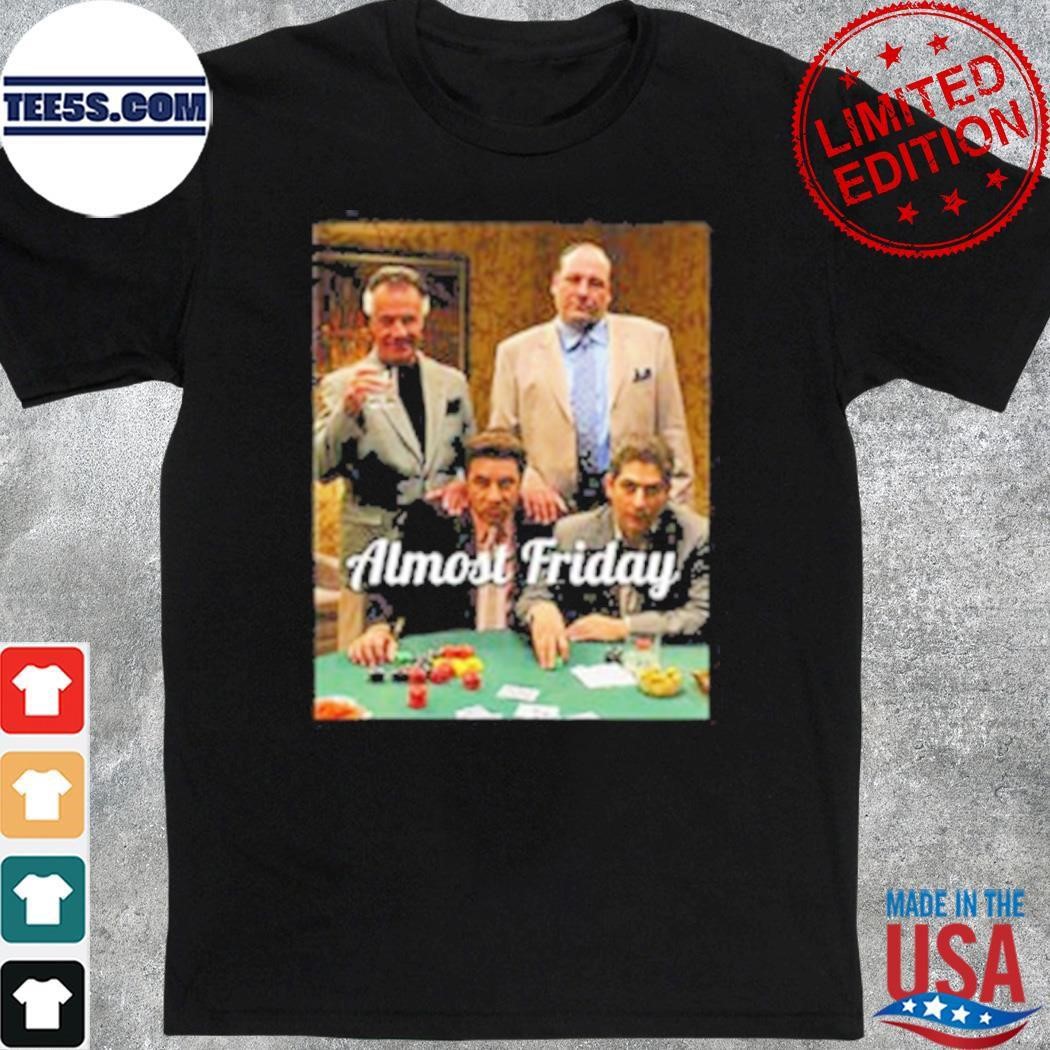 Almost Friday Poker Table shirt