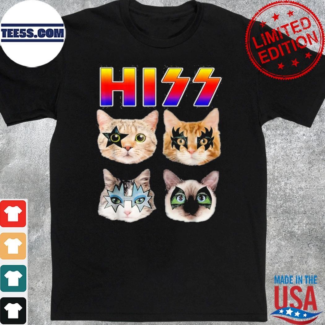 Cats Hiss rock shirt
