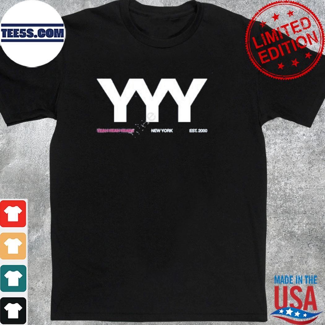 Cool It Down YYY Yeah Yeah Yeahs New York Est 2000 Cap shirt