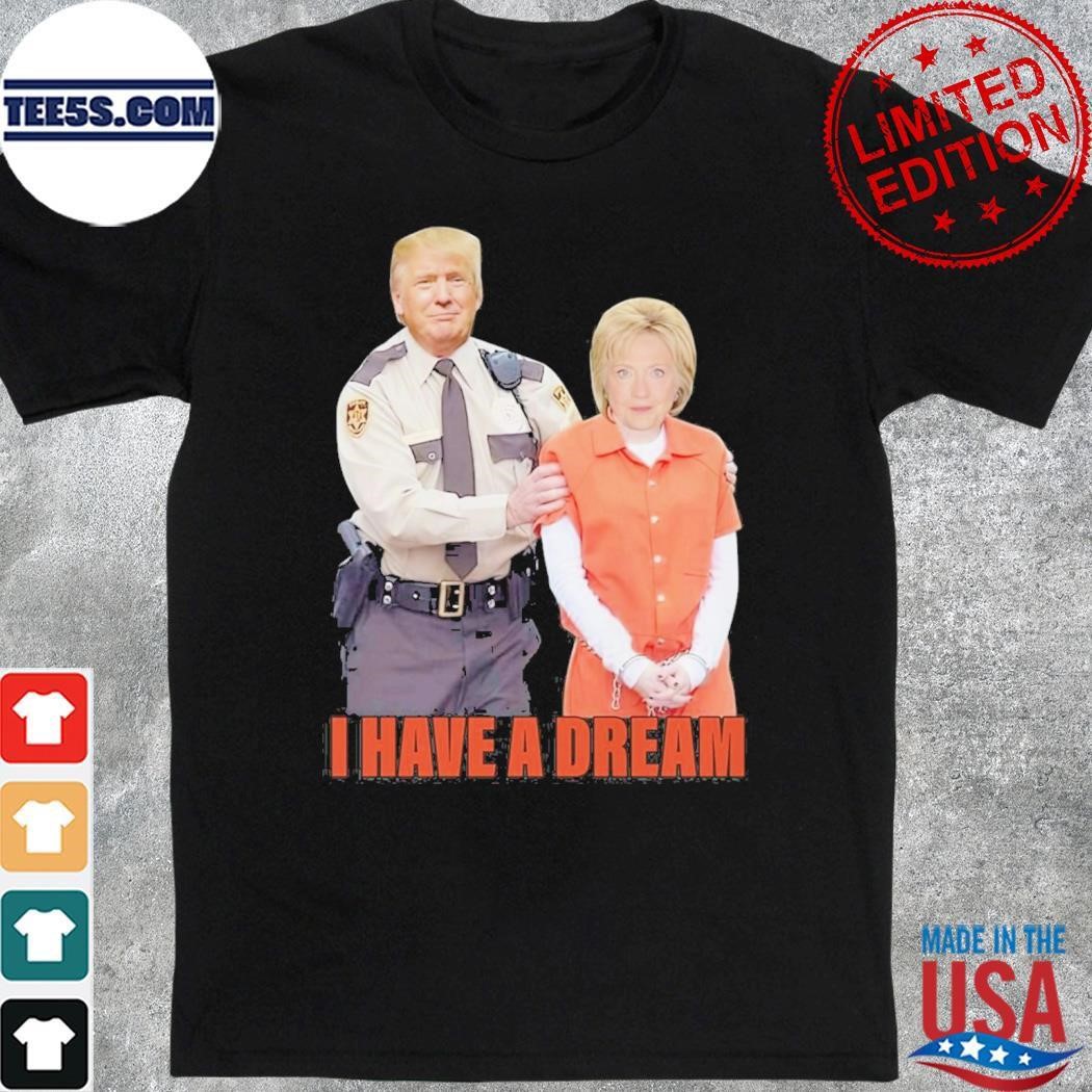 Donald trump kamala harris I Have A Dream shirt
